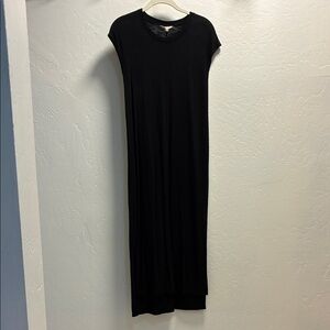 Madewell Black Cap-Sleeve Dress Size XXS
